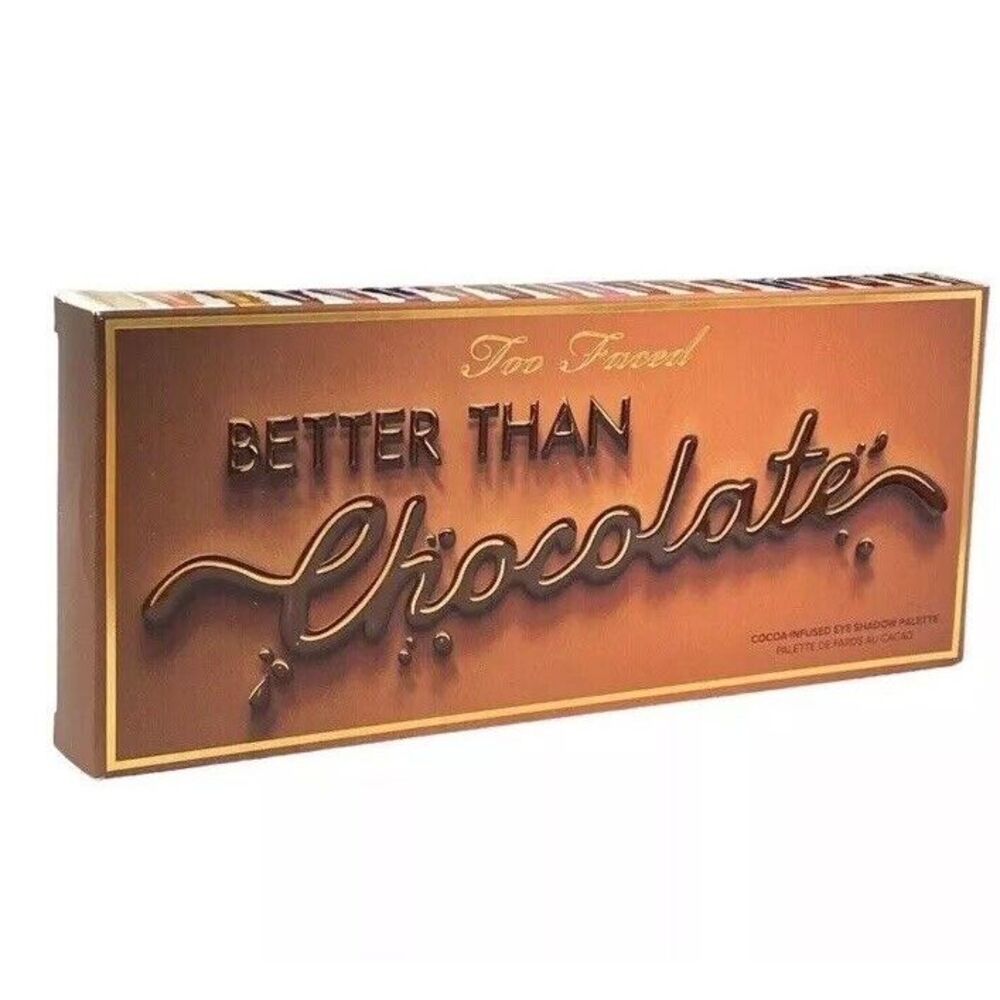 Too Faced Better Than Chocolate Eyeshadow Palette 18 Shades NIB - Picture 3 of 8